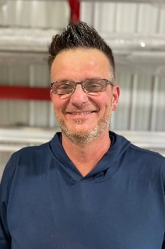 a man wearing glasses