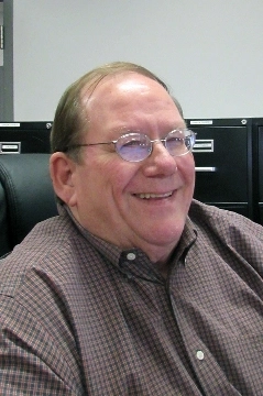 a man wearing glasses